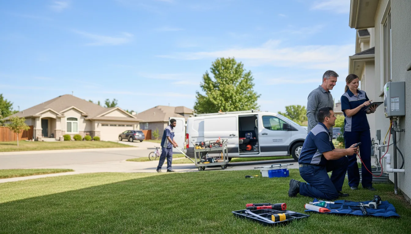 Tankless water heater service in Glen Richey, PA